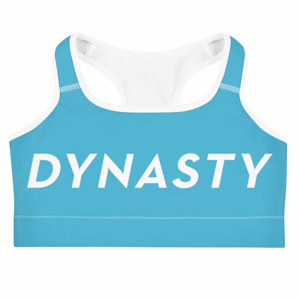 Dynasty Signature Sports Bra (Blue)-Sports Bra - Dynasty Clothing MMA