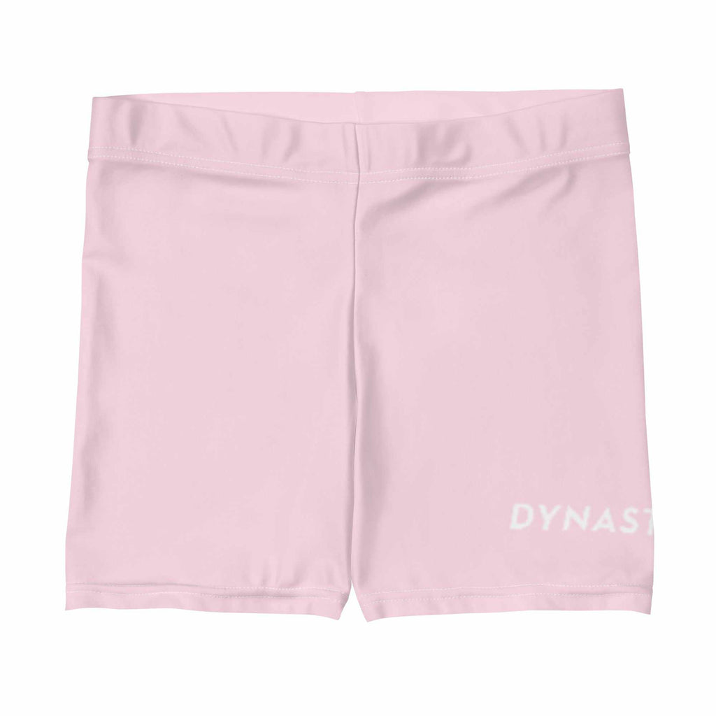 Dynasty Signature Women's Yoga Bike Shorts (Pink)-Compression Shorts - Dynasty Clothing MMA