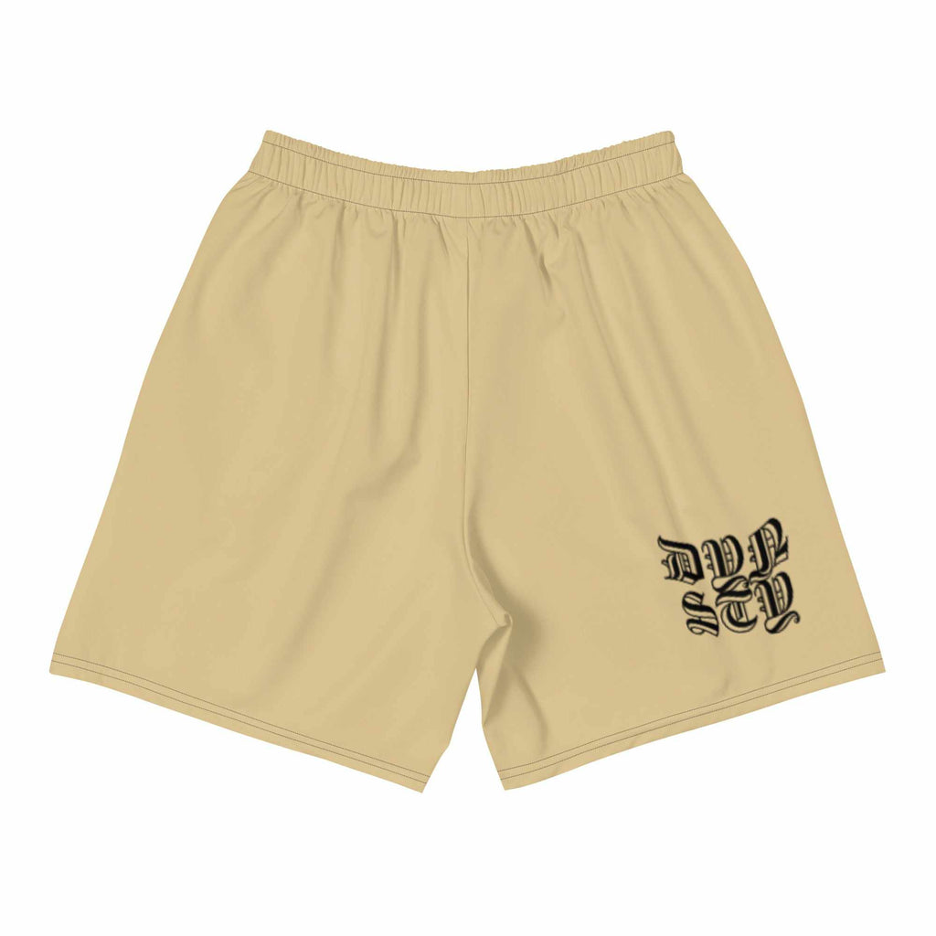 Dynasty Sunset Riders Active Training Workout Shorts (Khaki)-Training Shorts - Dynasty Clothing MMA