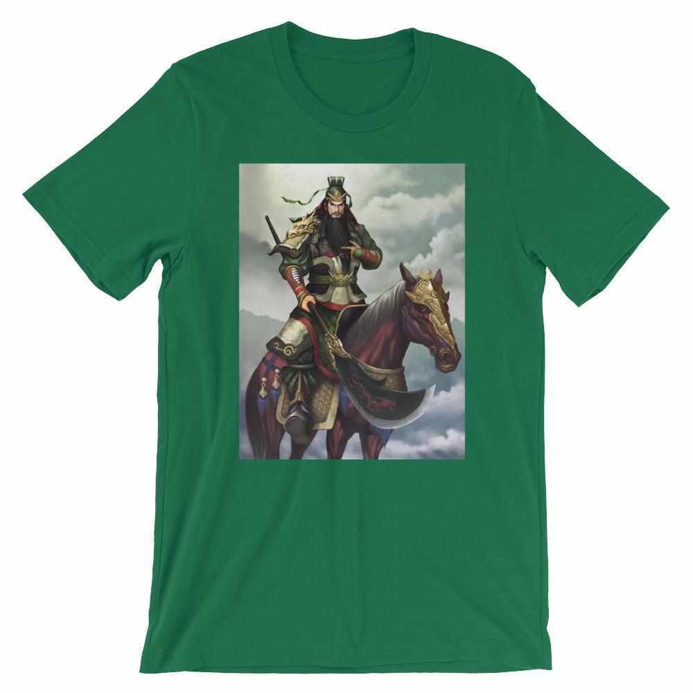 God of War (Guan Yu) Crew Neck Premium Print T-Shirt-T-Shirts - Dynasty Clothing MMA