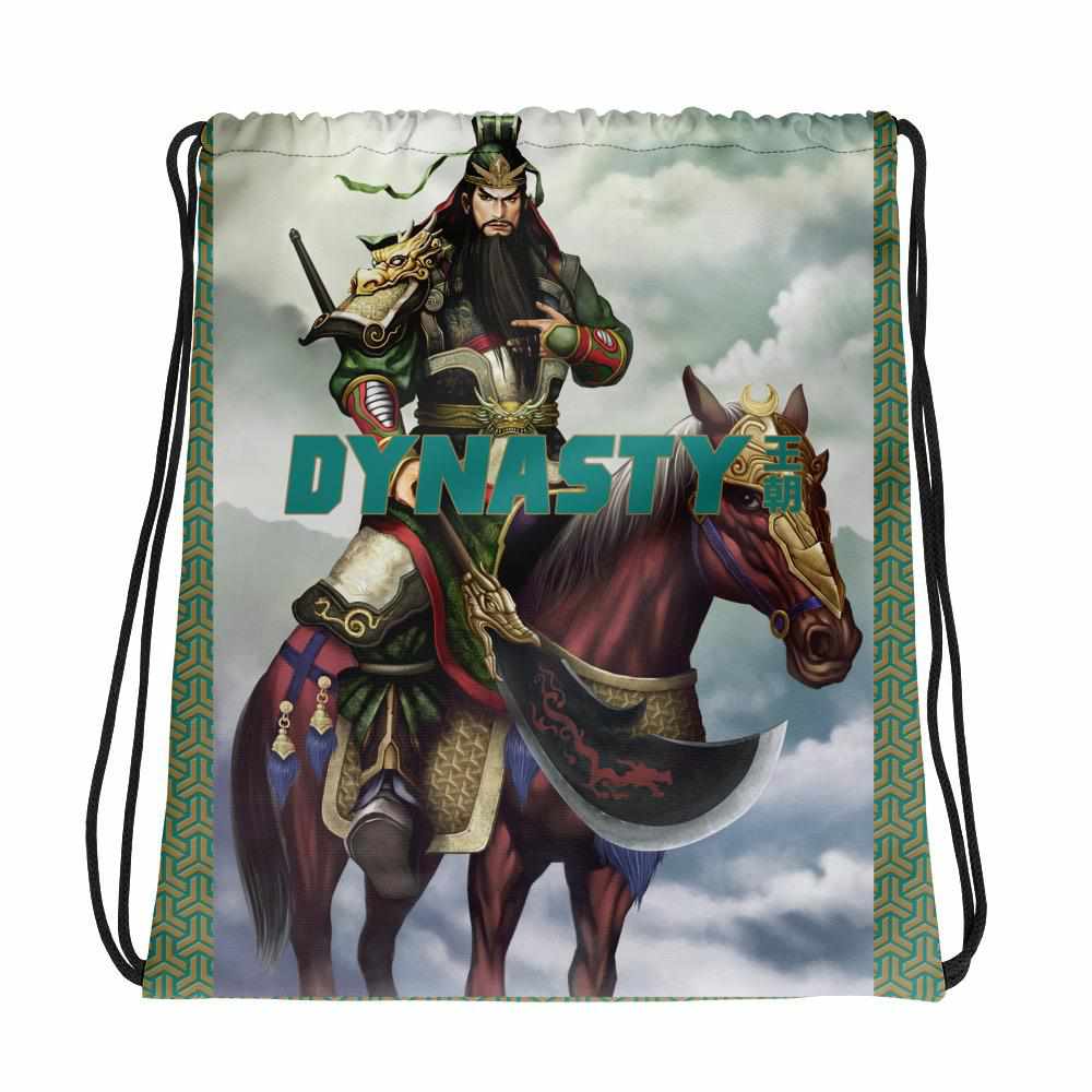 God of War (Guan Yu) Drawstring Bag-Bags - Dynasty Clothing MMA