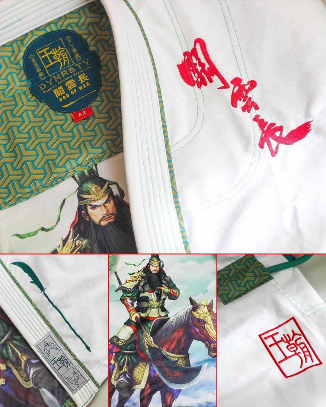 God of War Hanfu Kimono BJJ Gi-Hanfu Kimono Gi - Dynasty Clothing MMA