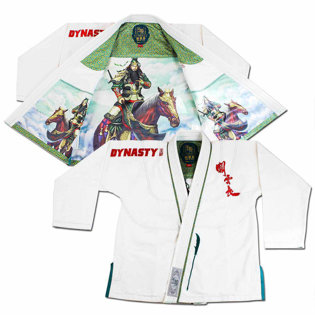 God of War Hanfu Kimono BJJ Gi-Hanfu Kimono Gi - Dynasty Clothing MMA