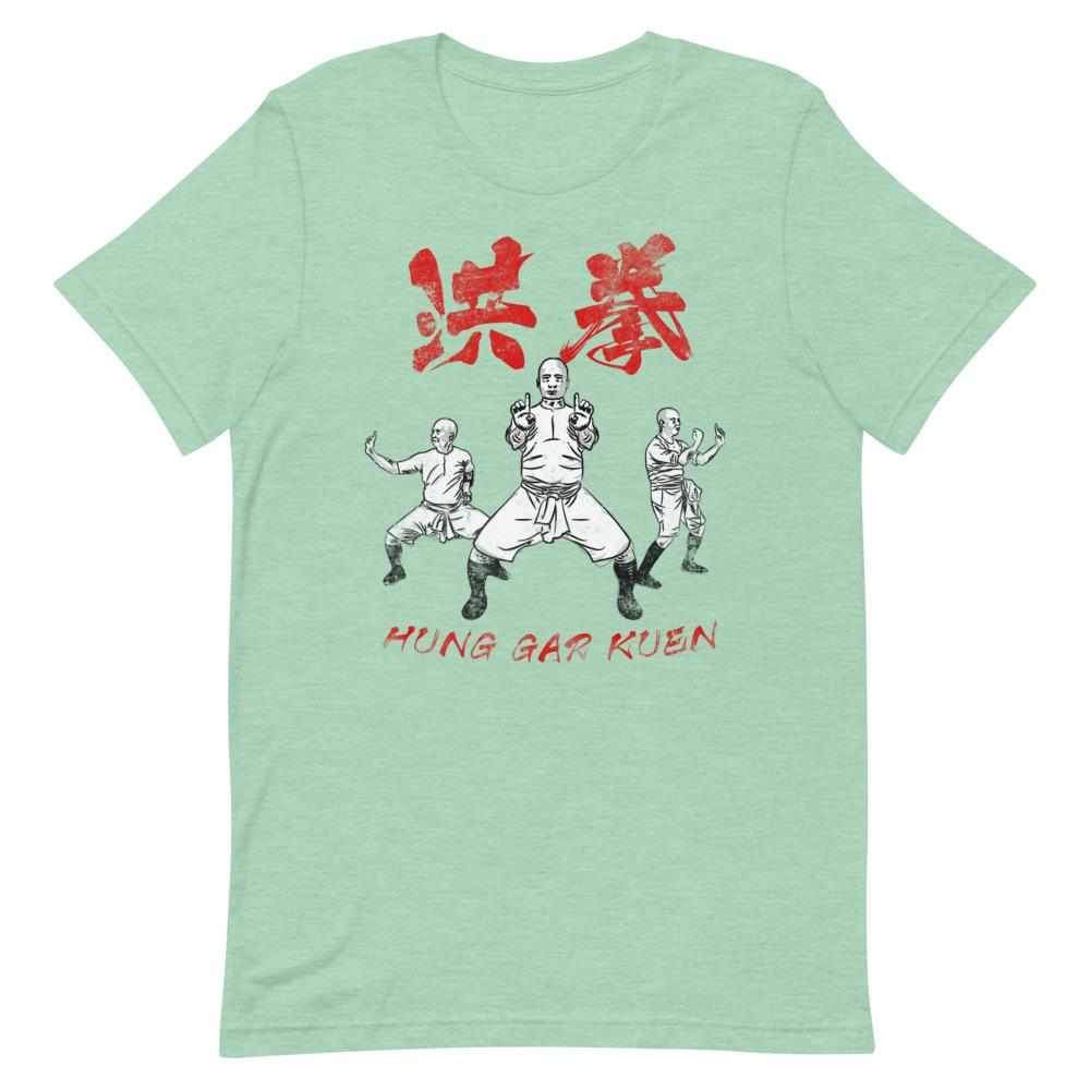 洪家拳功夫 Hung Gar Kuen Kung Fu T-Shirt-T-Shirts - Dynasty Clothing MMA
