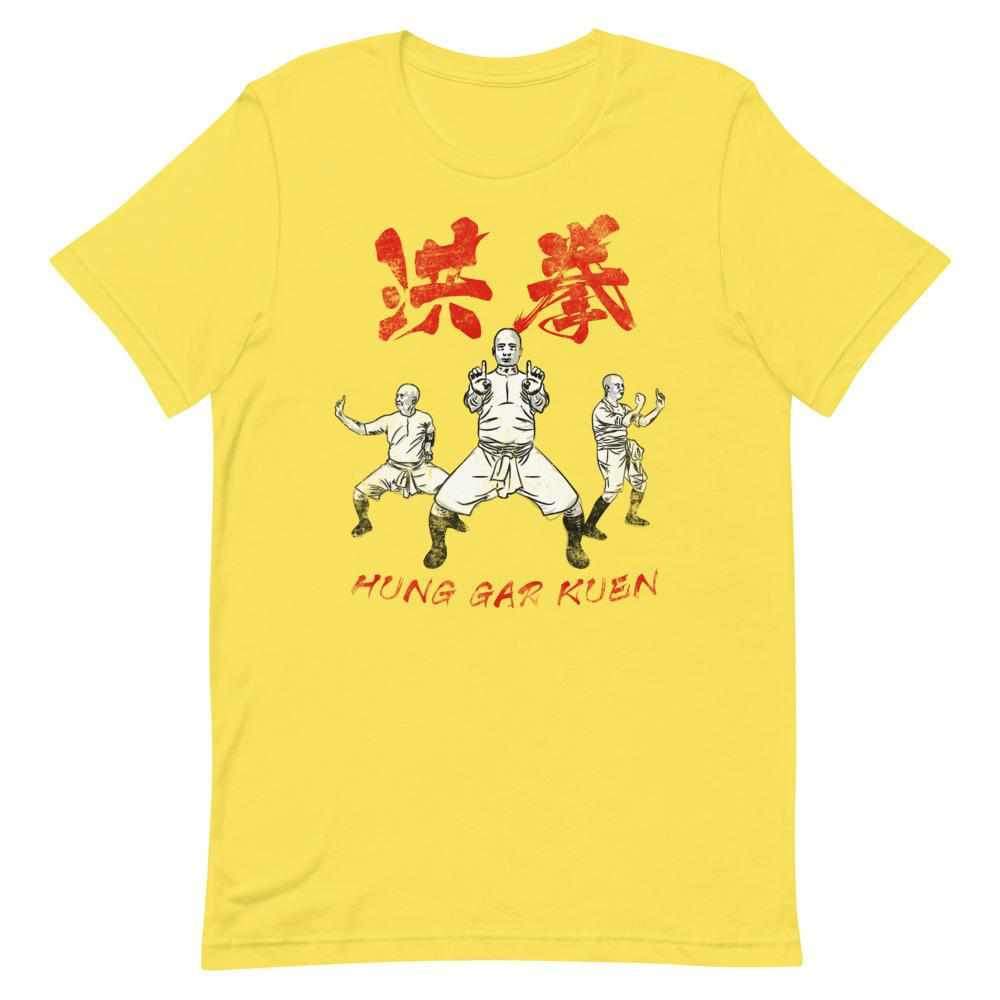 洪家拳功夫 Hung Gar Kuen Kung Fu T-Shirt-T-Shirts - Dynasty Clothing MMA