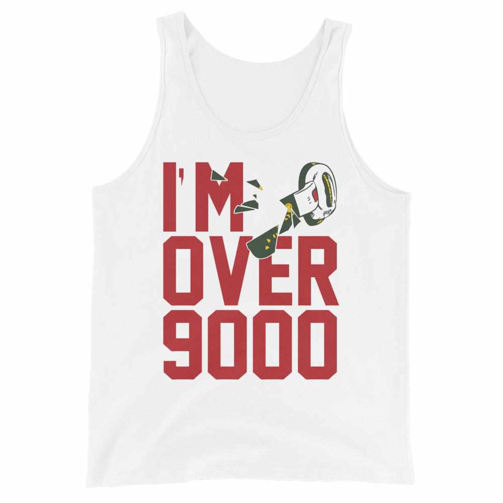 I'm Over 9000 Tank Top-Tank Tops - Dynasty Clothing MMA