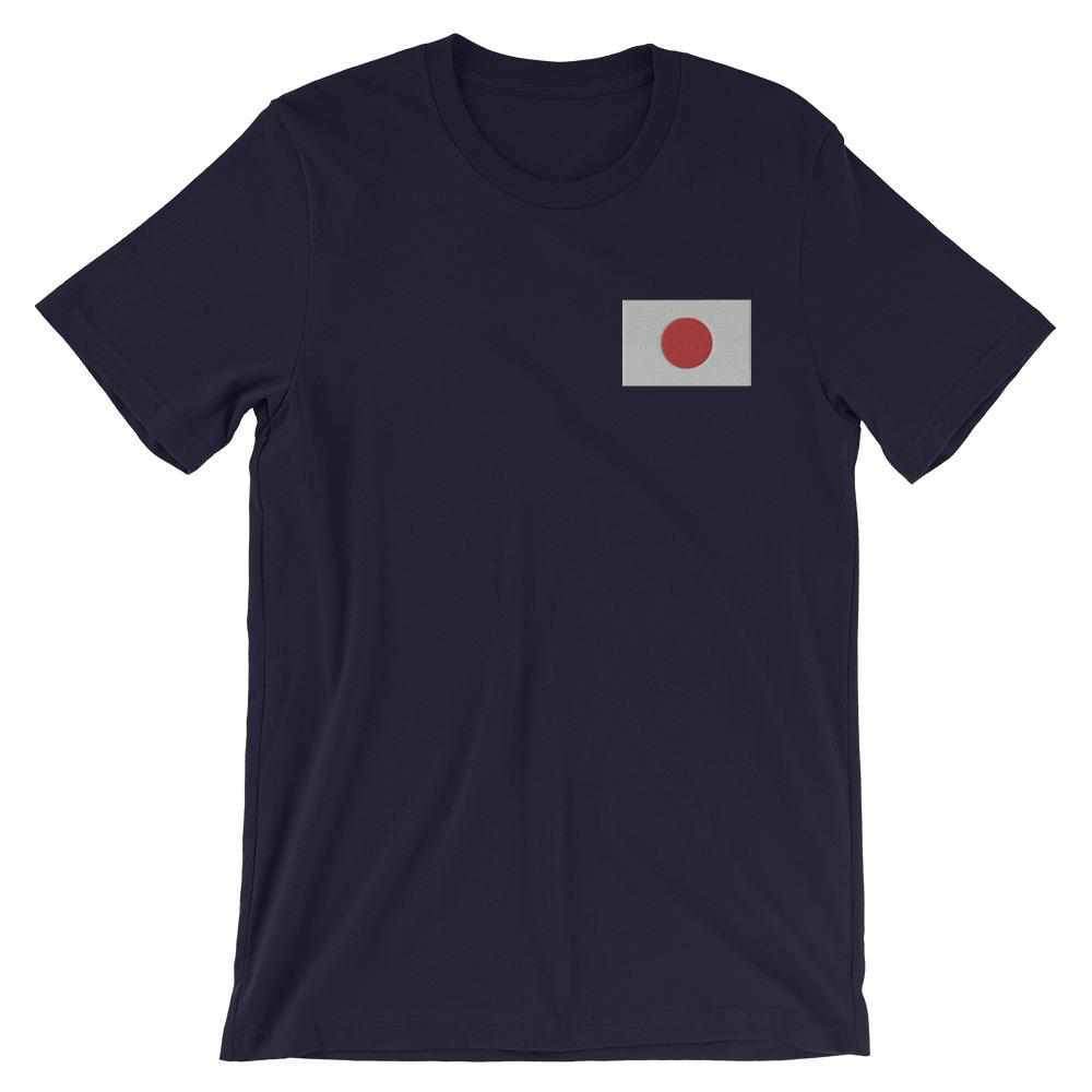 Japan Embroidered T-Shirt-T-Shirts - Dynasty Clothing MMA