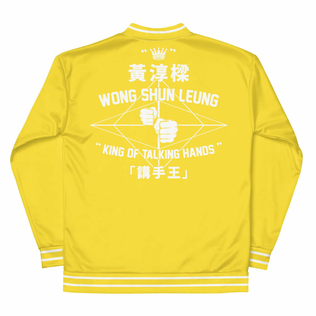 講手王 "King of Talking Hands" Ving Tsun Bomber Jacket-Bomber Jacket - Dynasty Clothing MMA