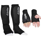 Kyokushin Karate Thin Style Gloves & Shin Guards Set-Striking / Protective Gear - Dynasty Clothing MMA