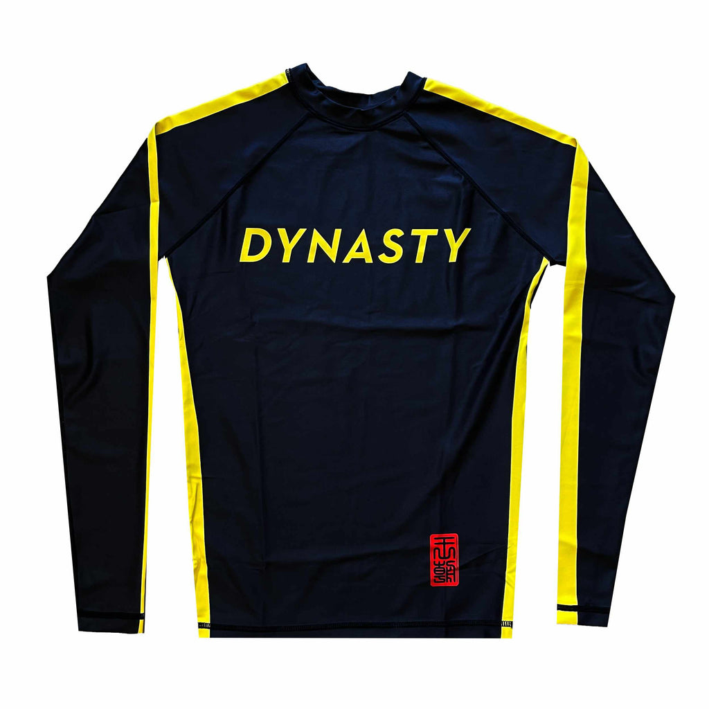 Legendary Spirit Elite Rash Guard (Black)-Rash Guards - Dynasty Clothing MMA