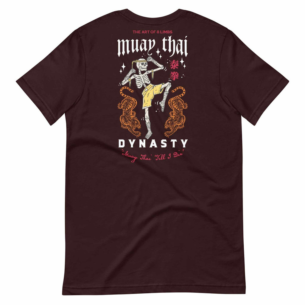 Muay Thai "Till I Die" T-Shirt (Dark)-T-Shirts - Dynasty Clothing MMA