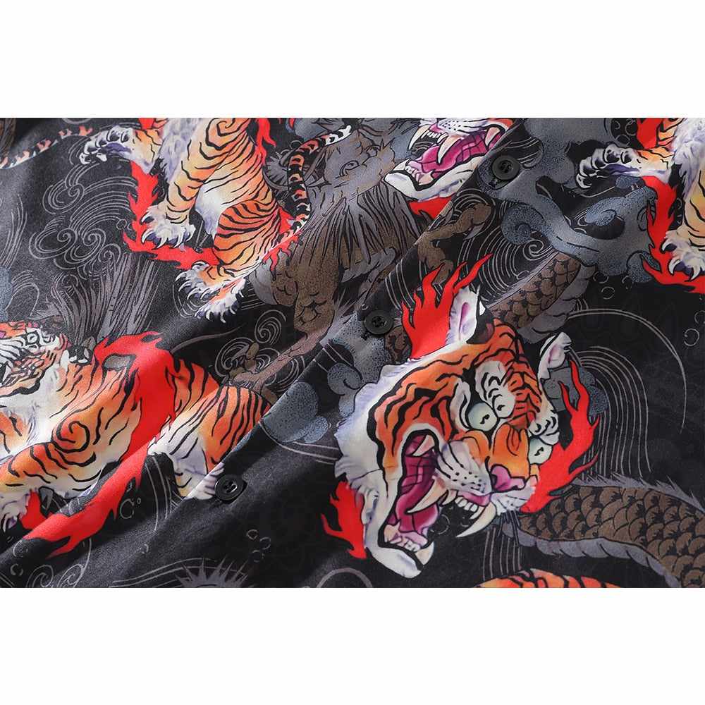 Neo Brawler Tiger Torrent Hawaiian Beach Shirt-Neo Dynasty - Dynasty Clothing MMA