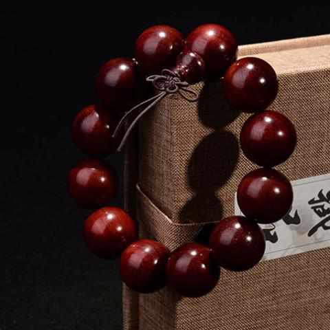 Neo Natural Ivory Coast Red Sandalwood Premium Hand Made Prayer Bracelet-Neo Accessories - Dynasty Clothing MMA