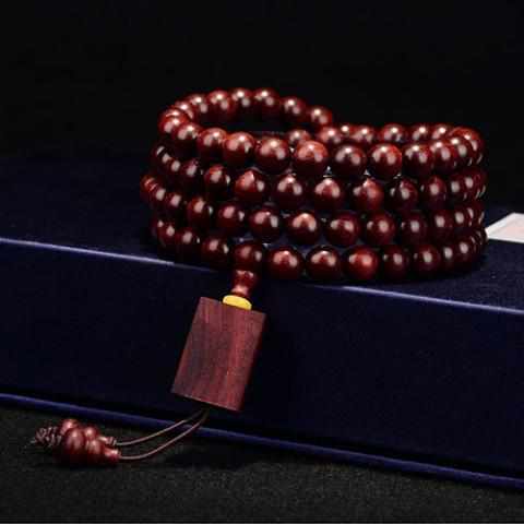Neo Natural Sandalwood Premium Hand Made Prayer Bracelet Necklace-Neo Accessories - Dynasty Clothing MMA