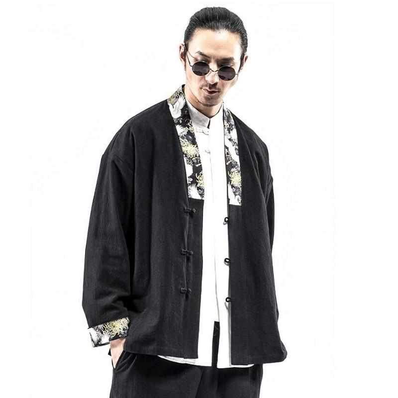 Neo Shadow Pattern Hanfu Kimono-Neo Dynasty - Dynasty Clothing MMA