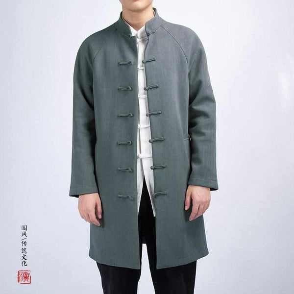 mandarin long coat