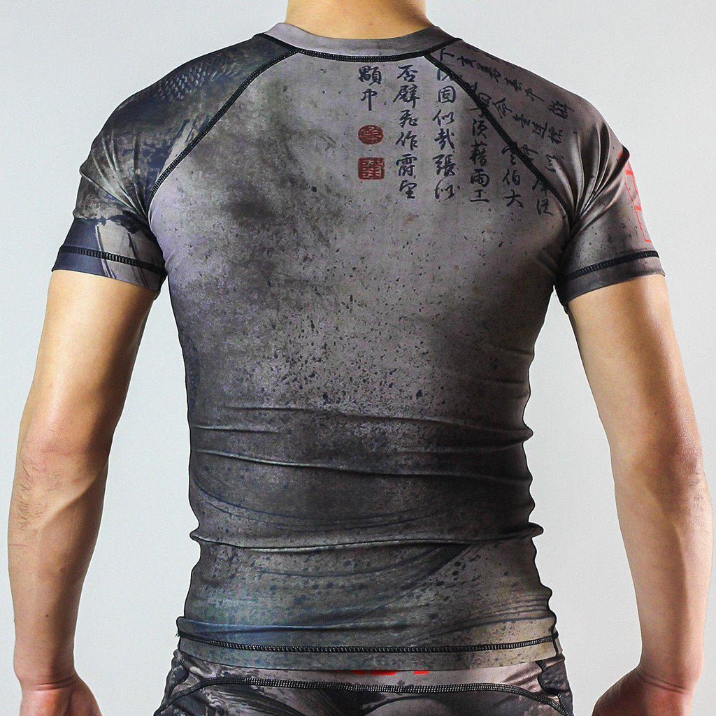 Nine Dragons Elite Rash Guard-Rash Guards - Dynasty Clothing MMA
