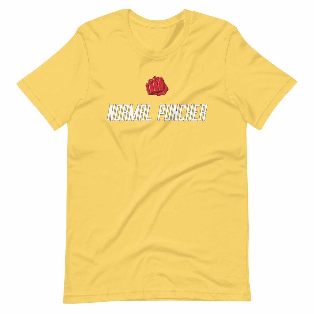 Normal Puncher (One Punch Man) T-Shirt-T-Shirts - Dynasty Clothing MMA