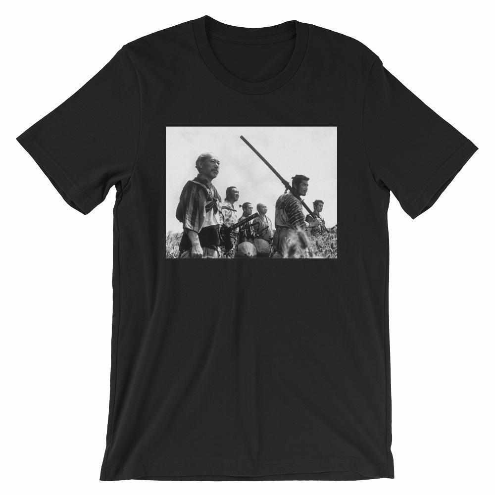 七人の侍 Seven Samurai T-Shirt-T-Shirts - Dynasty Clothing MMA