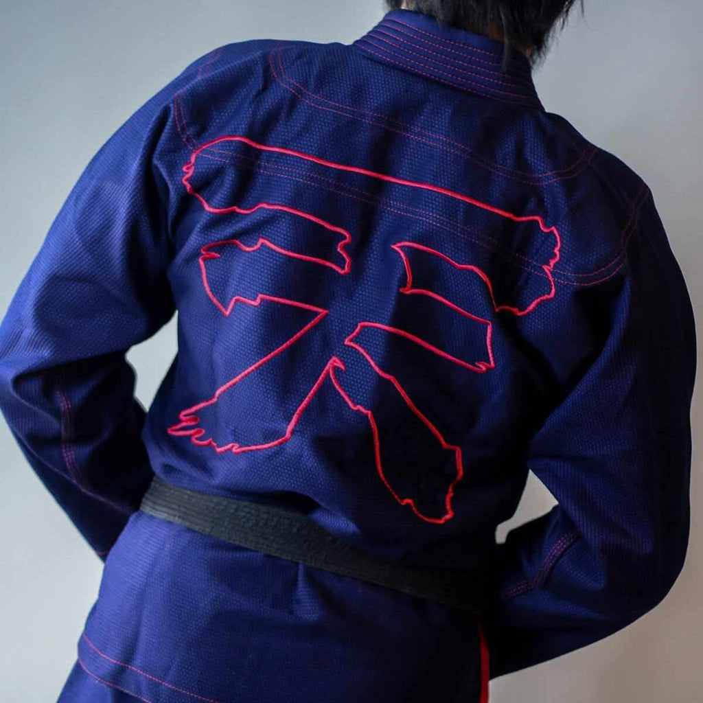 Raging Demon Hanfu Kimono BJJ Gi-Hanfu Kimono Gi - Dynasty Clothing MMA