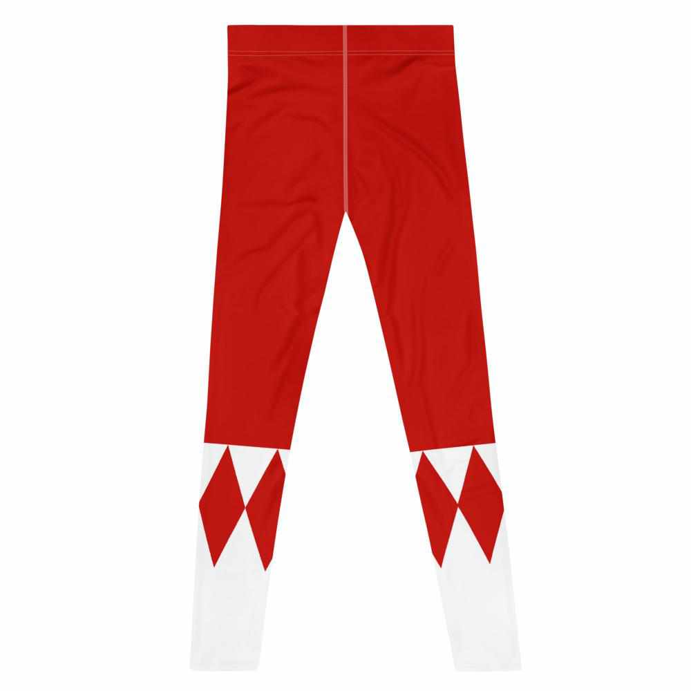 Red Ranger Grappling Spats-Grappling Spats / Tights - Dynasty Clothing MMA