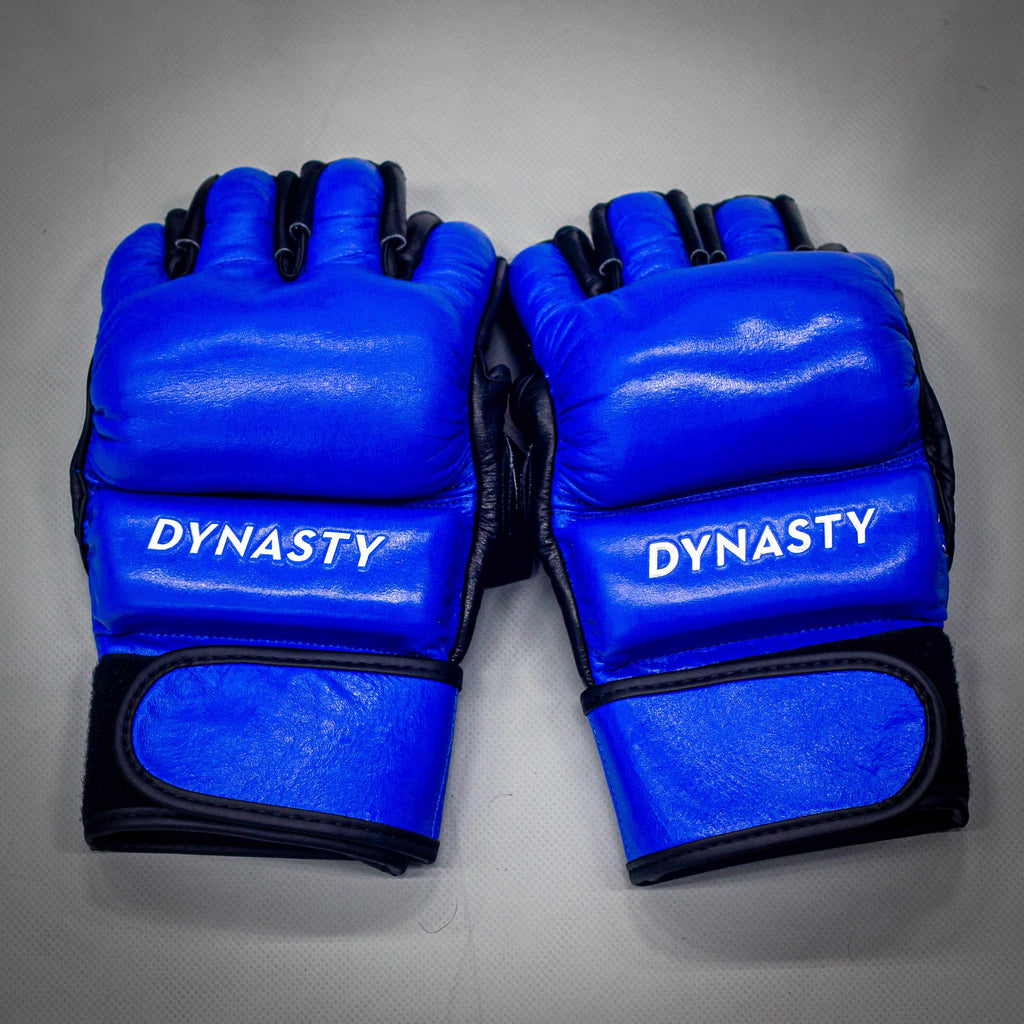 Renaissance (PRIDE) 3 MMA Fight Gloves (Classic Blue)-MMA Gloves - Dynasty Clothing MMA