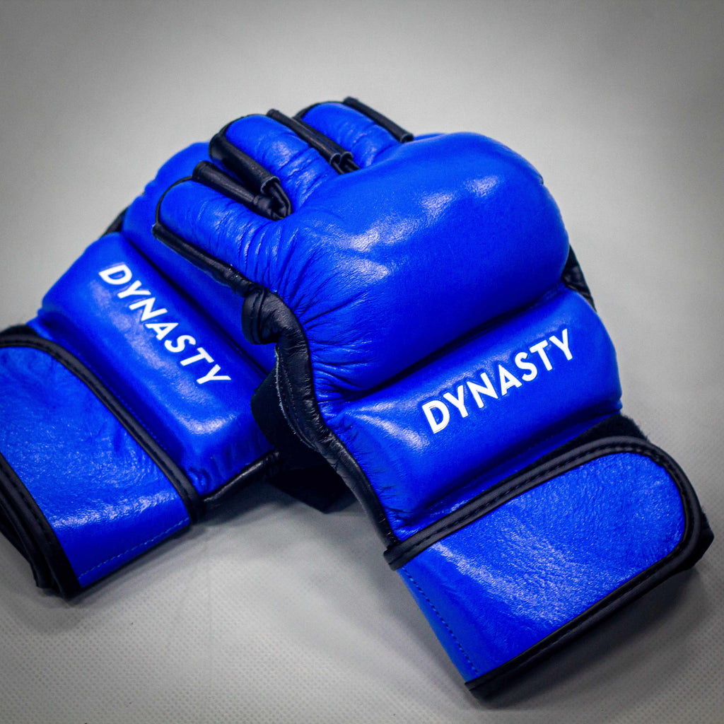 Renaissance (PRIDE) 3 MMA Fight Gloves (Classic Blue)-MMA Gloves - Dynasty Clothing MMA