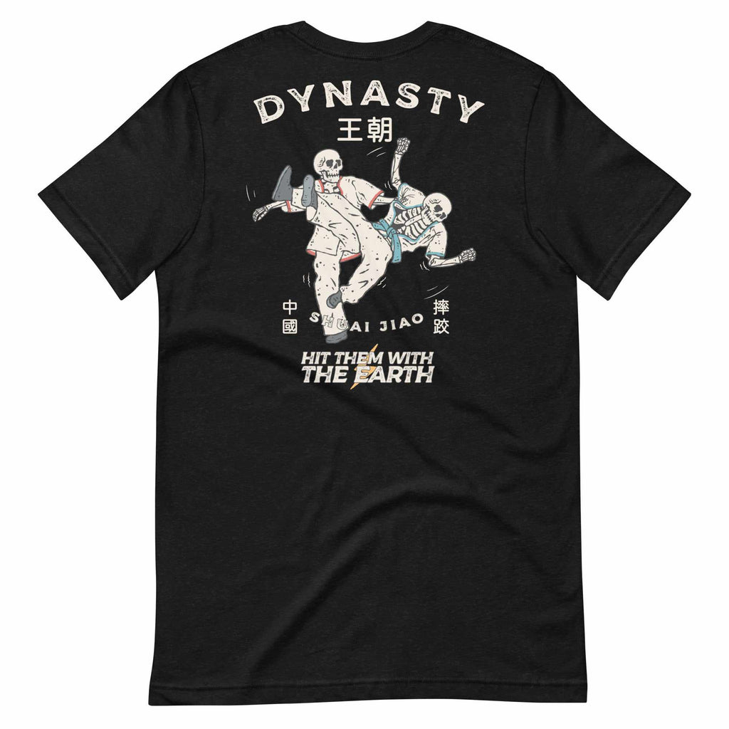 Shuai Jiao (Chinese Wrestling) "Till I Die" T-Shirt (Dark)-T-Shirts - Dynasty Clothing MMA
