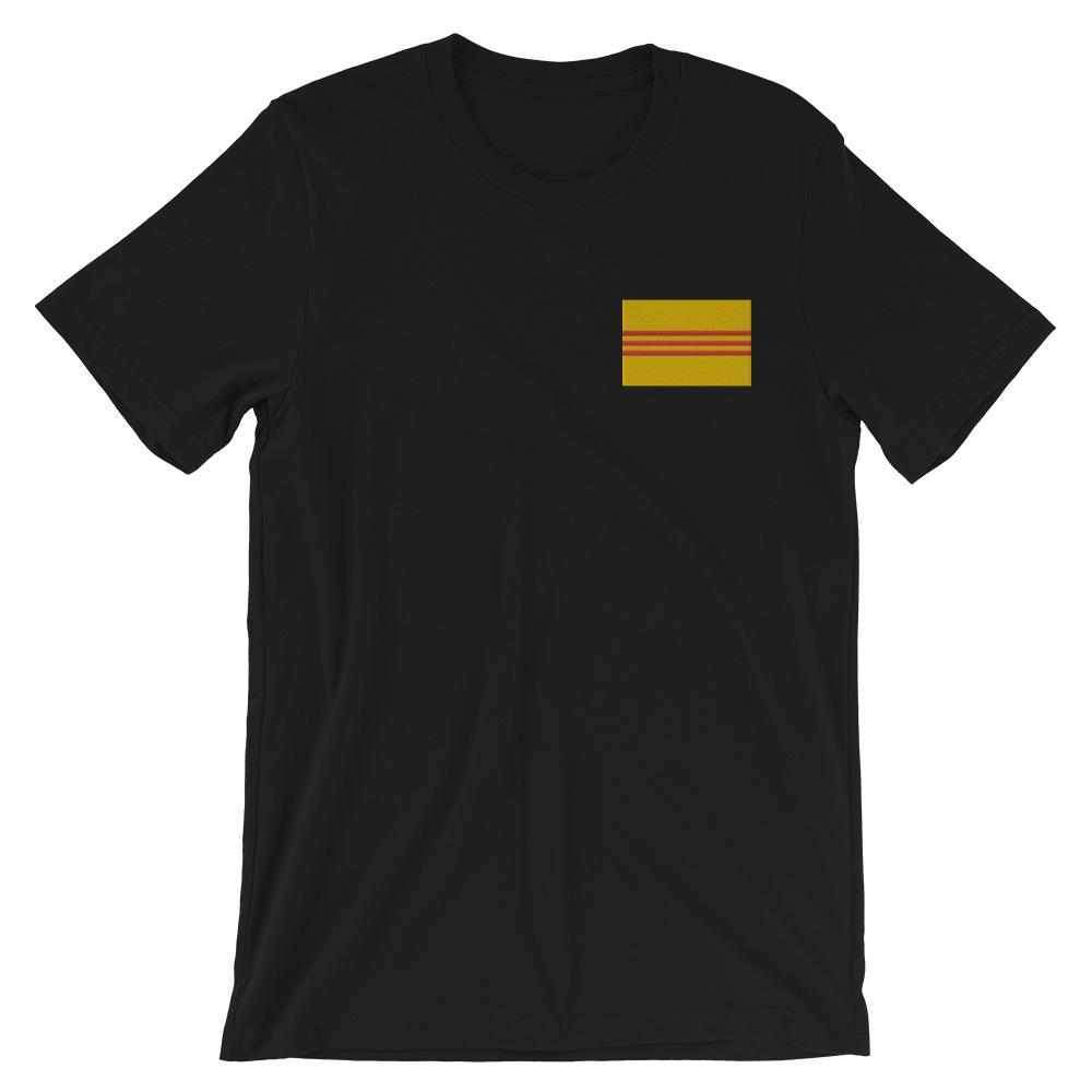South Vietnam Embroidered T-Shirt-T-Shirts - Dynasty Clothing MMA
