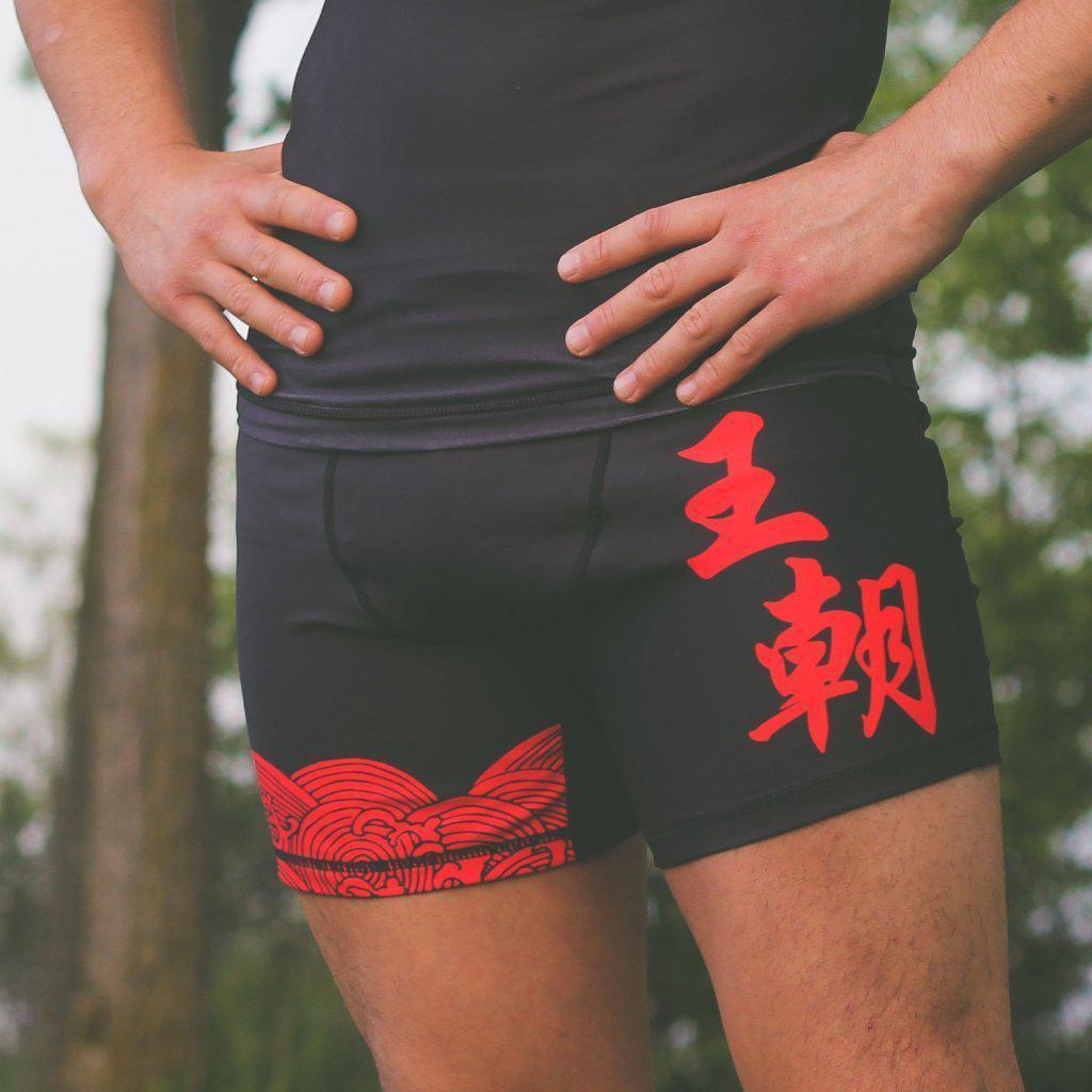 Storm Riders Elite Compression Shorts (Vale Tudo)-Vale Tudo Shorts - Dynasty Clothing MMA