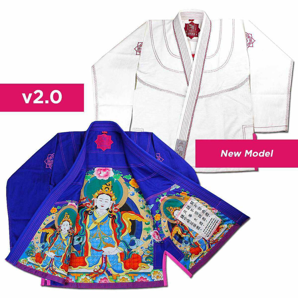 The Nirvana 2.0 Hanfu Kimono BJJ Gi-Hanfu Kimono Gi - Dynasty Clothing MMA