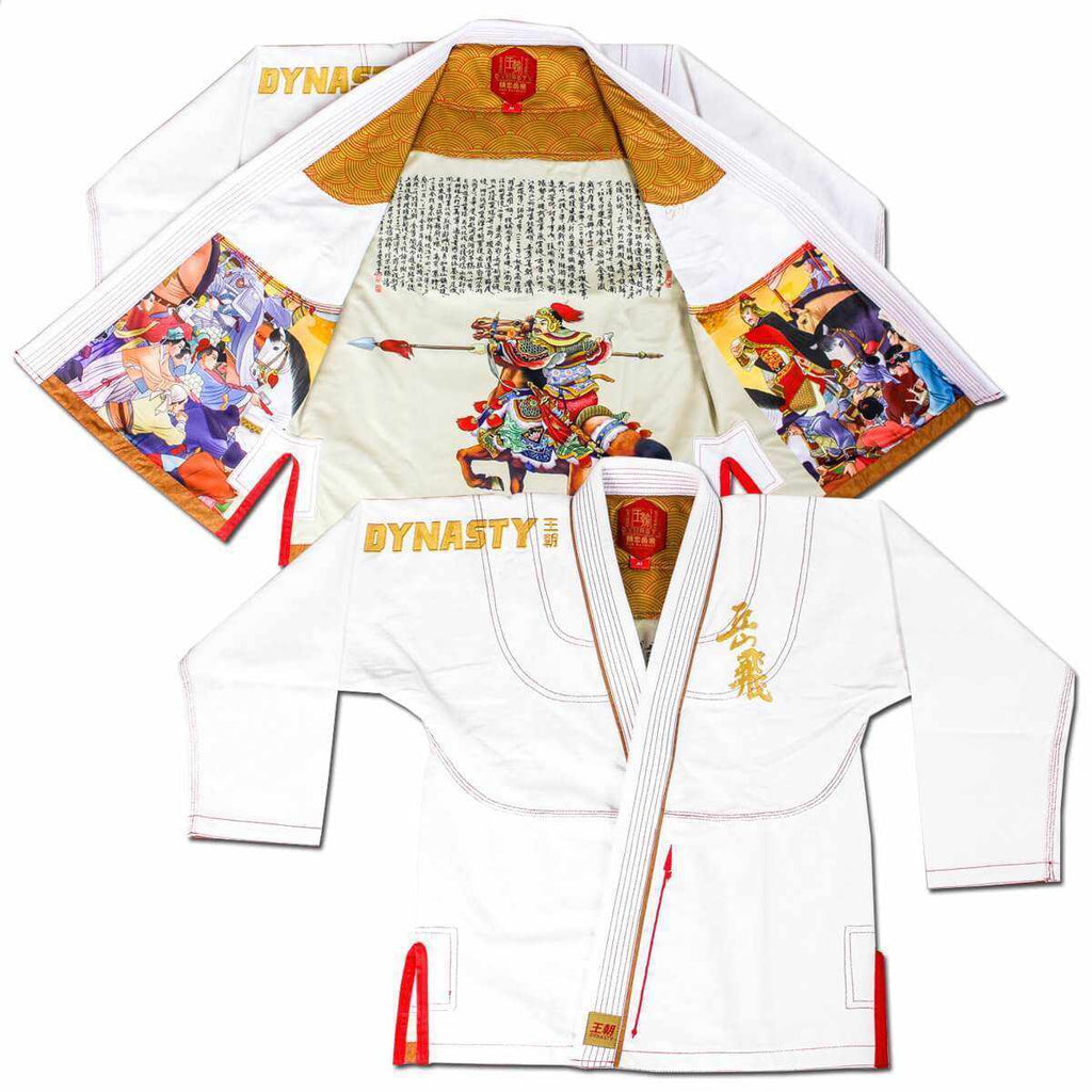 The Patriot Hanfu Kimono BJJ Gi-Hanfu Kimono Gi - Dynasty Clothing MMA
