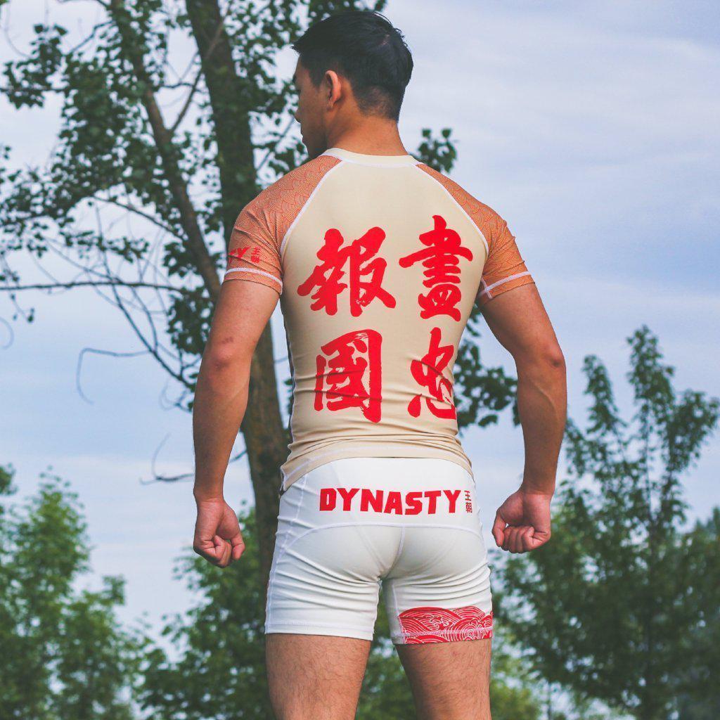 The Patriot Yue Fei Rash Guard-Rash Guards - Dynasty Clothing MMA