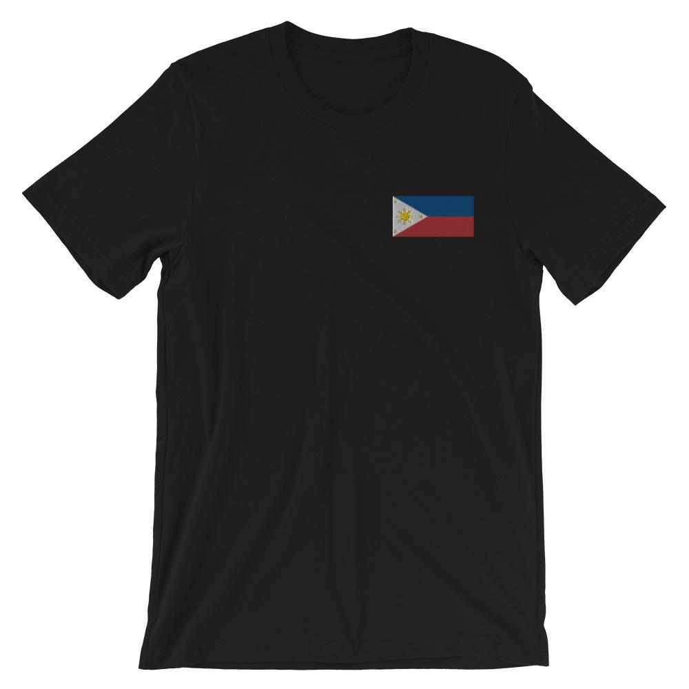 The Philippines Embroidered T-Shirt-T-Shirts - Dynasty Clothing MMA