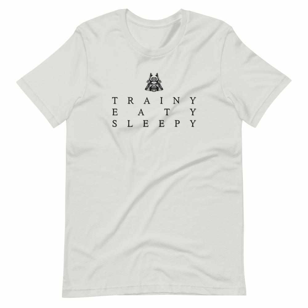 Trainy, Eaty, Sleepy (Shogun) T-Shirt-T-Shirts - Dynasty Clothing MMA