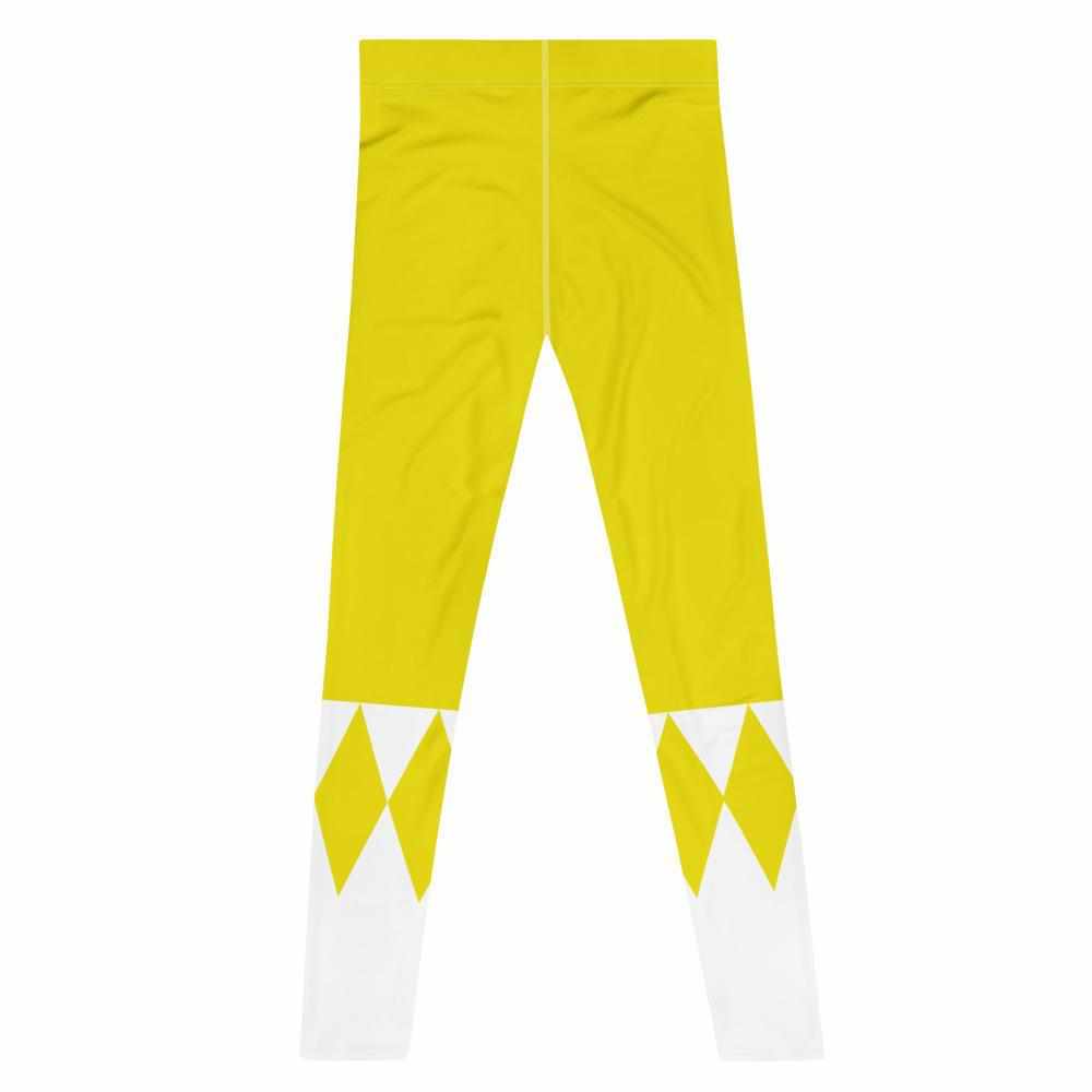 Yellow Ranger Grappling Spats-Grappling Spats / Tights - Dynasty Clothing MMA